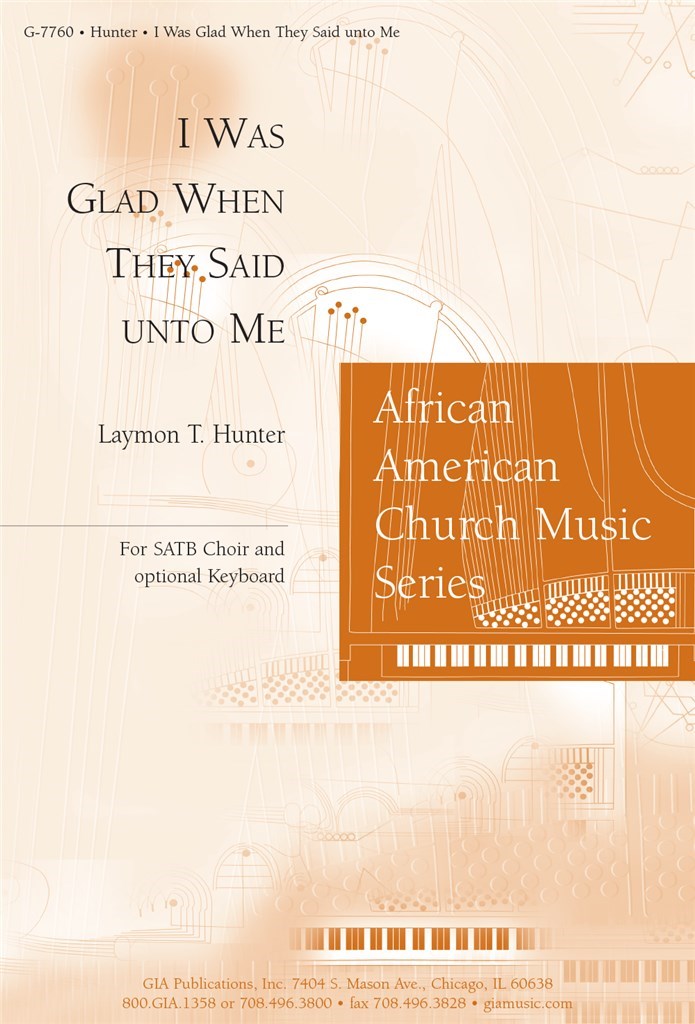 I Was Glad When They Said unto Me